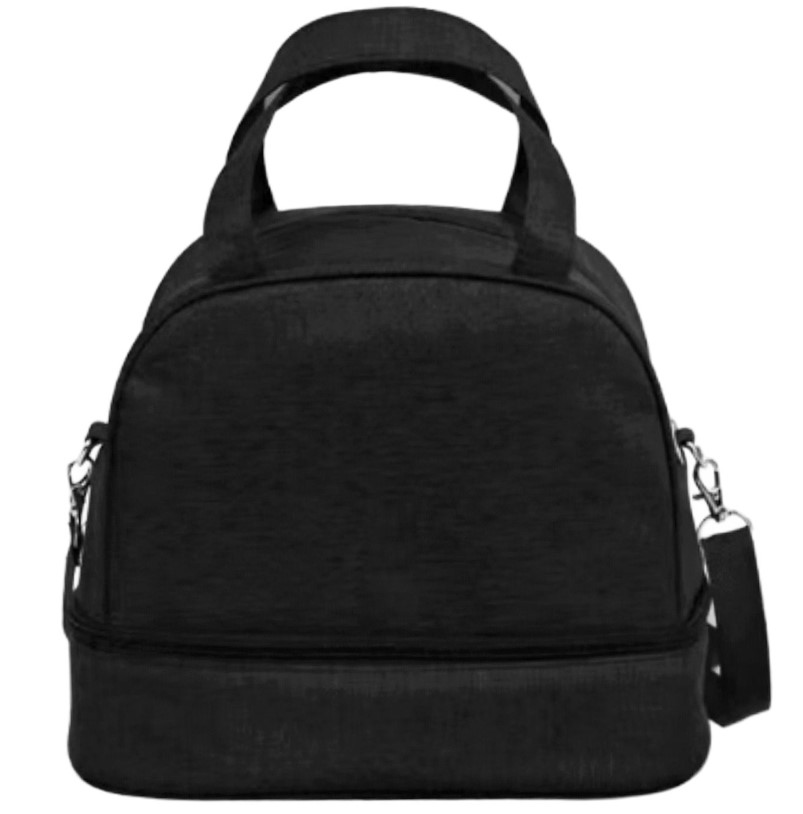 Ψυγείο Ισοθερμικό Με 2 Zip 26x17x22εκ. Summer Tiempo 42-3355 (Χρώμα: Μαύρο) - SUMMER tiempo - 42-3355